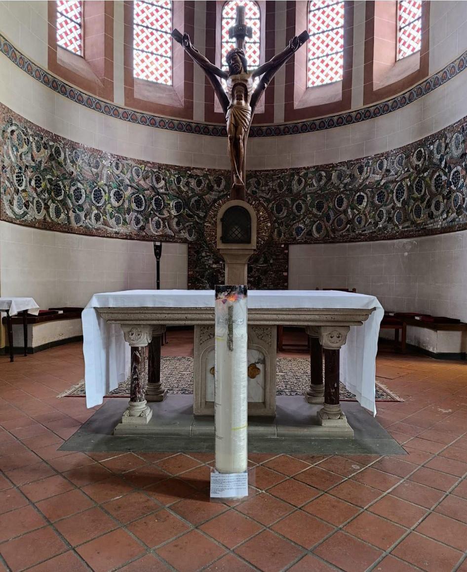 GrenzenlosesLICHT – Station 14, St.Nikolaus und Rochus in Mayschoß