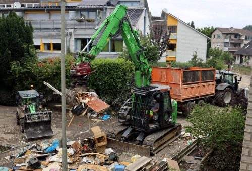 Leichlingen nach dem Hochwasser